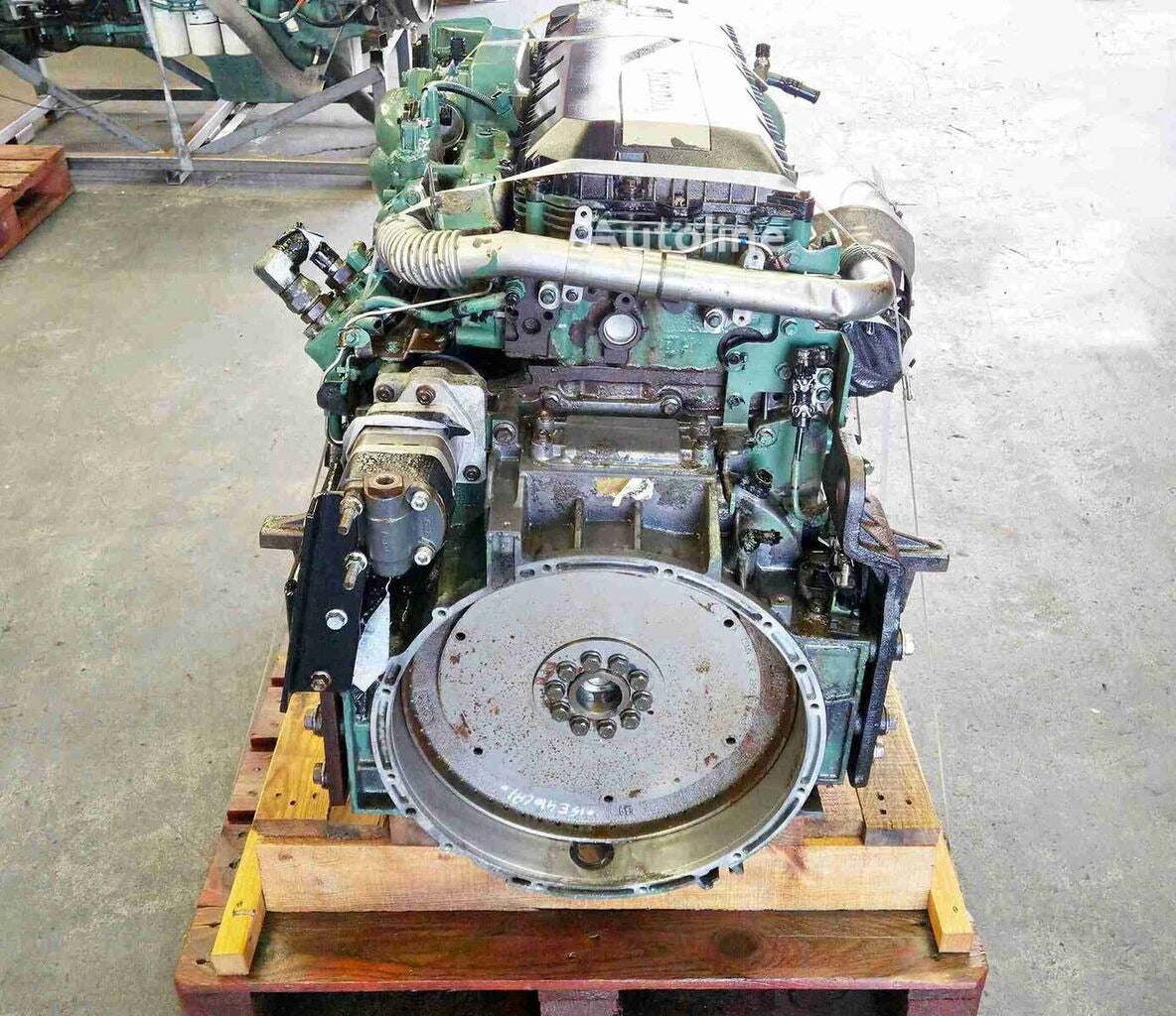 Volvo D8K280 Engine EUVI 6 Cylinder Euro 6 Dennis Elite 6 Very Low Mil for truck