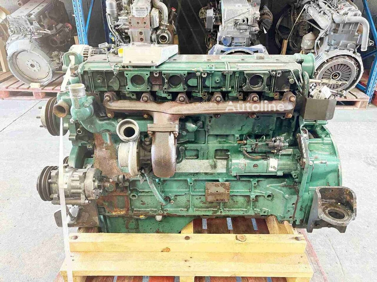 Volvo TAD 720VE Penta Engine 6 Cylinder Turbo 2015 Terberg Shunter OEM for truck